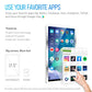 (Almost New)Touch Screen Mirror IP66 Waterproof 21.5 inch TV for Bathroom Shower - Support 360° Rotation, 500 nits High Brightness1080P LED Built-in Android 11.0( LEOSMJMG-215) - leotachi
