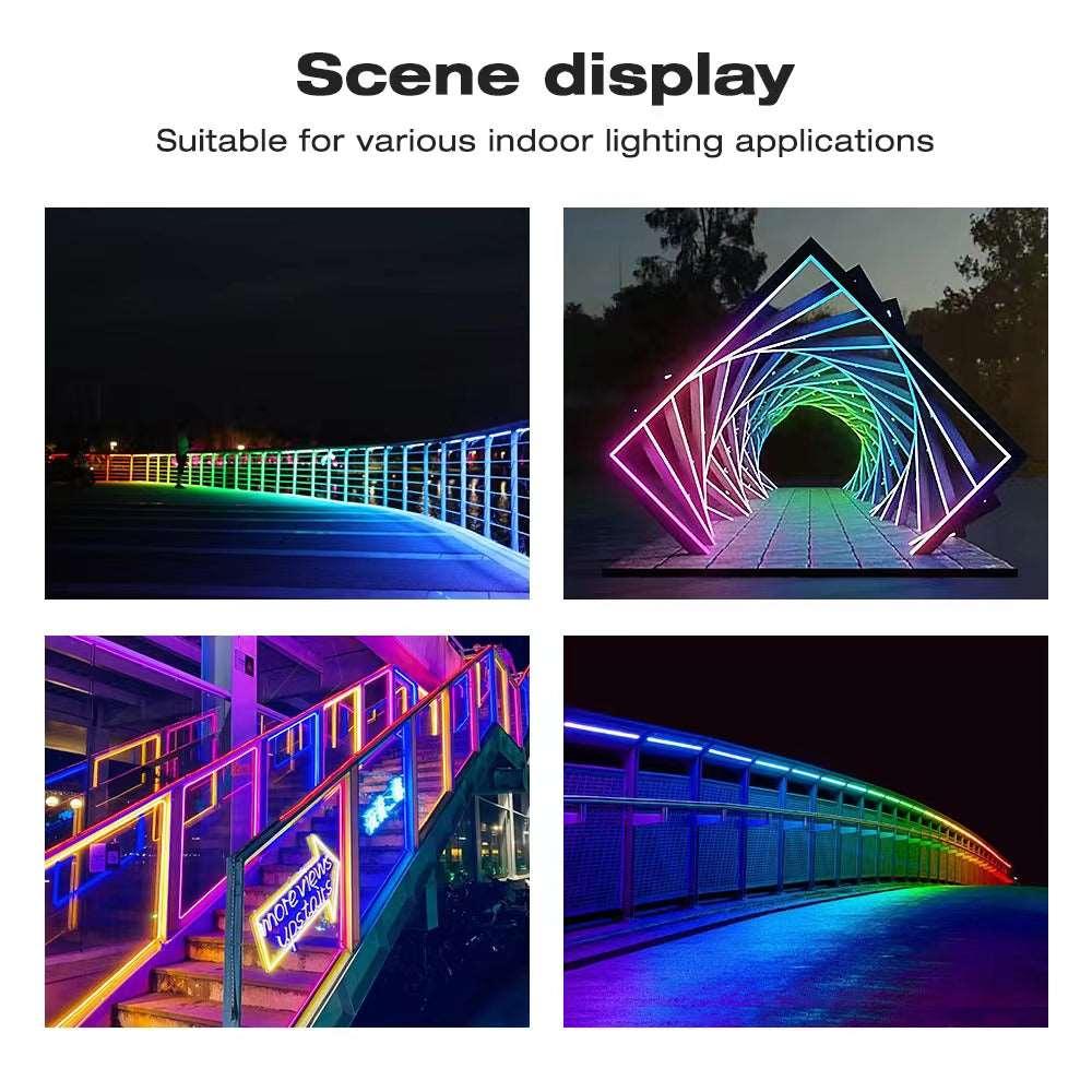 ESP32 WLED LED Controller With DIY Dynamic Modes For WS2811 WS2812 SK6812 TM1814 WS2813 WS2815 Strip Lights - leotachi