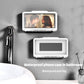 Bathroom waterproof mobile phone box without punching stand for bathing and watching TV toilet kitchen bathroom waterproof box - leotachi