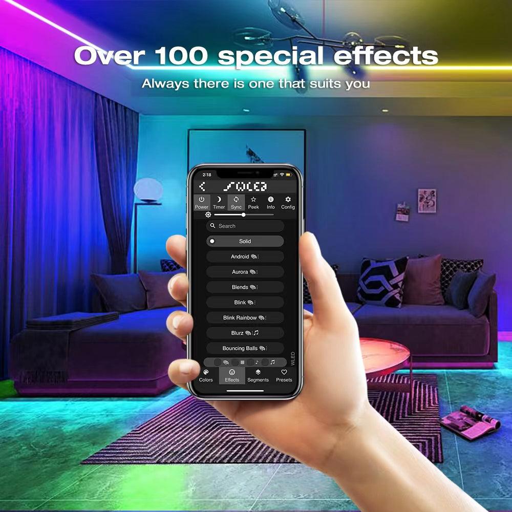 ESP32 WLED LED Controller With DIY Dynamic Modes For WS2811 WS2812 SK6812 TM1814 WS2813 WS2815 Strip Lights - leotachi