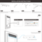 Leotachi 24x32 Smart LED Vanity Mirror with 6 Touch Control Buttons