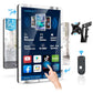 Leotachi 21.5 inch Smart Touch Screen Mirror IP66 Waterproof TV for Bathroom Shower - Support 360° Rotation, 500 nits High Brightness Full HD 1080P(LEOSMJMG-215-R) - leotachi
