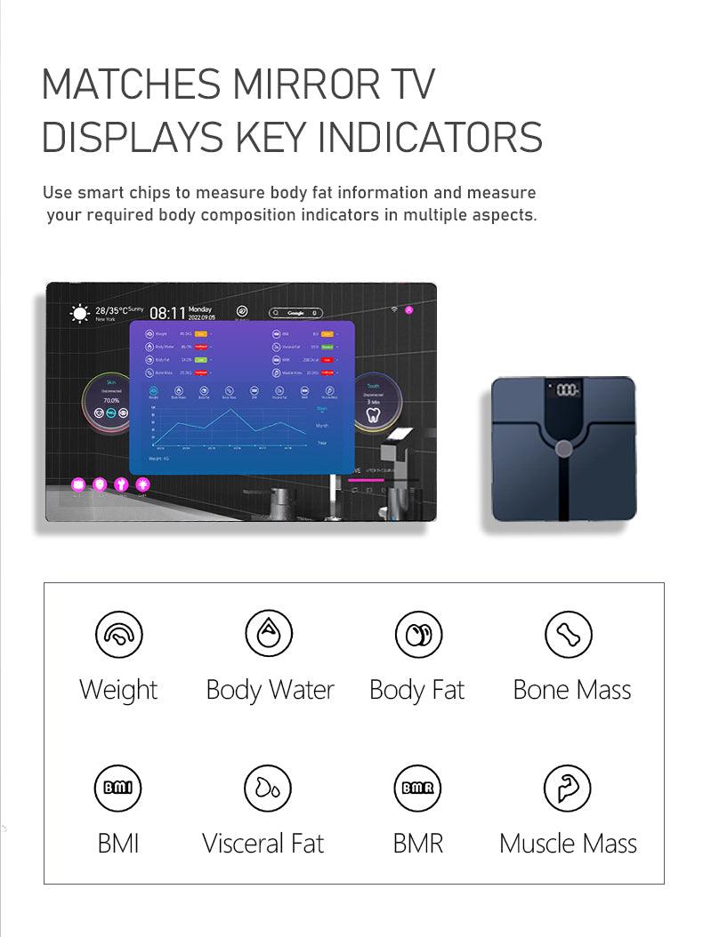 Leotachi Health Scales - Matching Magic Mirror TV Series - leotachi