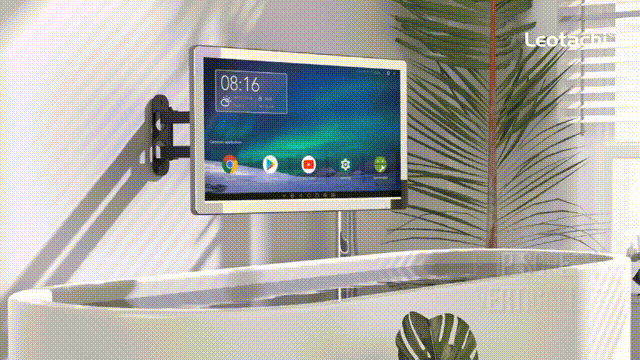 Espejo de baño TV de 27 pulgadas con pantalla táctil IP66