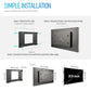 (Almost New)Touch Screen Mirror IP66 Waterproof 21.5 inch TV for Bathroom Shower - Support 360° Rotation, 500 nits High Brightness1080P LED Built-in Android 11.0( LEOSMJMG-215) - leotachi