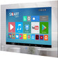 Touchscreen Bathroom TV Smart Mirror Waterproof Television 15.6 Inch Built-in Android 11.0 HDTV (ATSC) Tuner Wi-Fi Bluetooth (2024) - leotachi